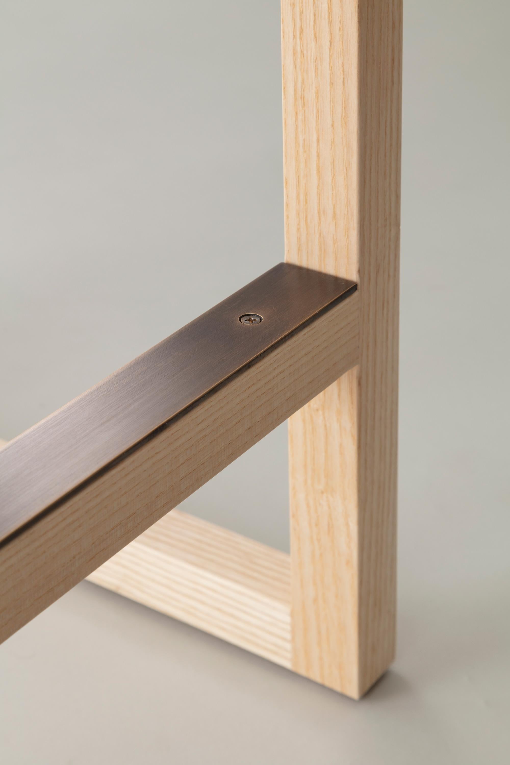 SQ Bar Stool, Walnut Hardwood, Available in counter height 5