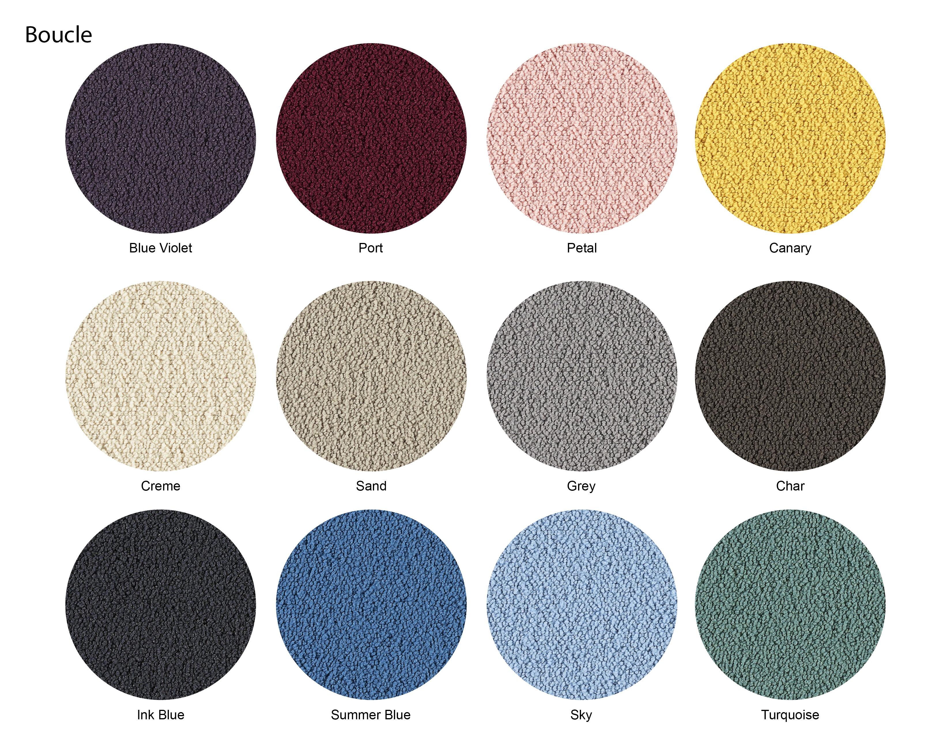 Sedia da pranzo imbottita SQ Edizione speciale, Shearling o COM COL, Made in Edit in vendita 12