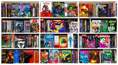 SQRA – Comic Bookscape I (Weiß), Fotografie 2021