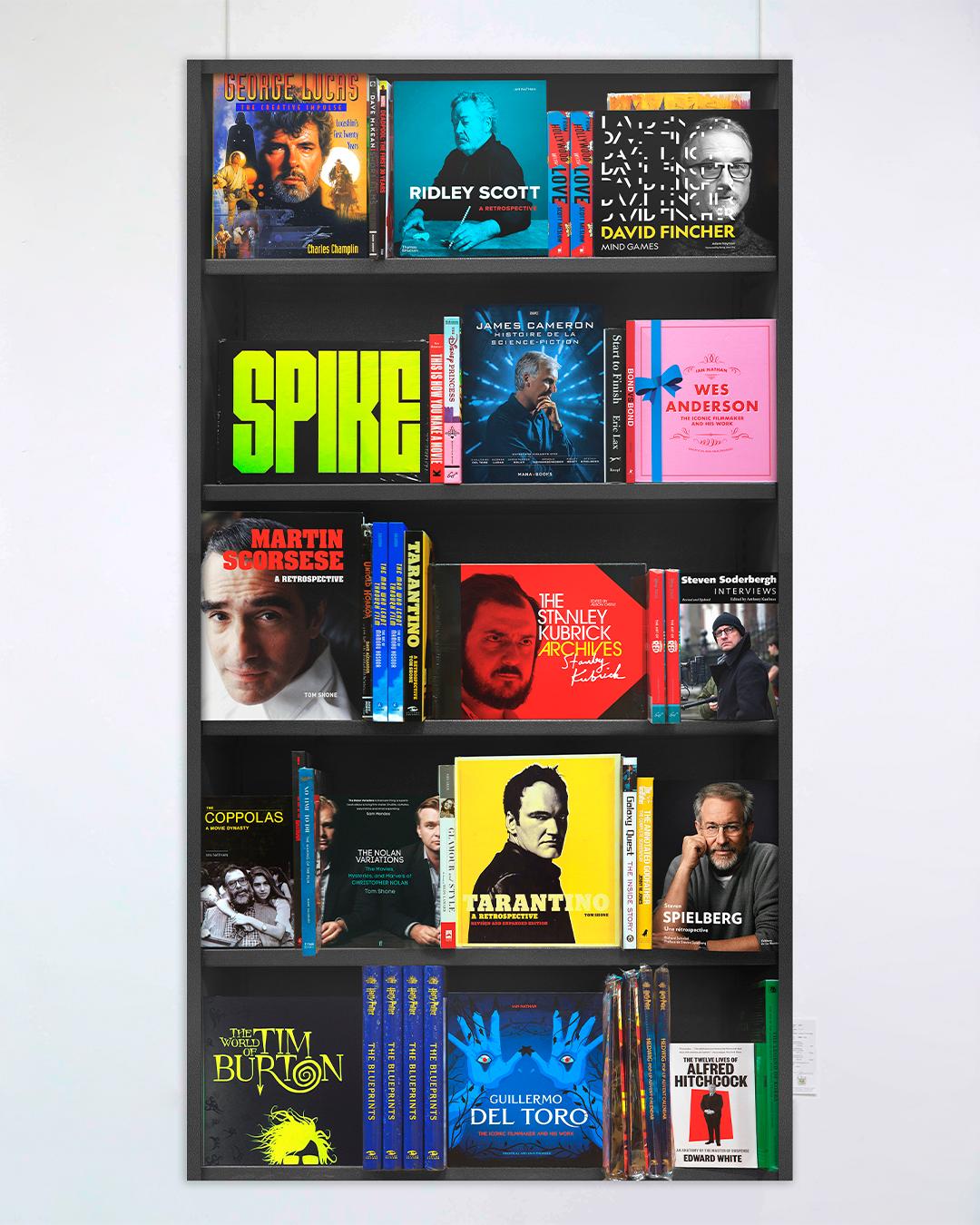 SQRA - Directors Bookscapes I (Schwarz), Fotografie 2023 im Angebot 1