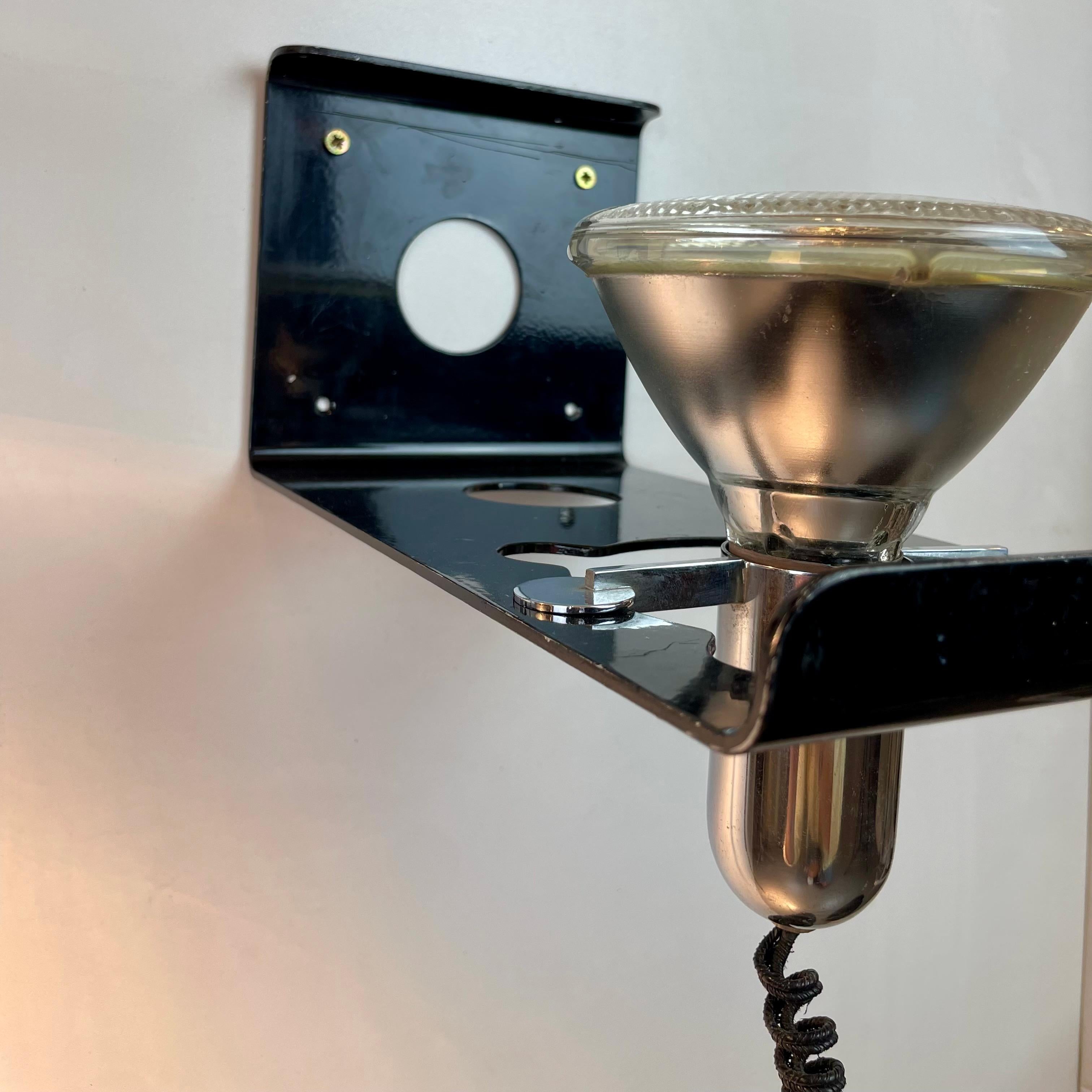 Late 20th Century Squadra, Wall Sconces by Ezio Didone for Valenti, 1970s For Sale