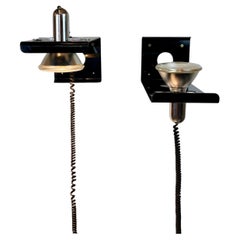 Squadra, Wall Sconces by Ezio Didone for Valenti, 1970s