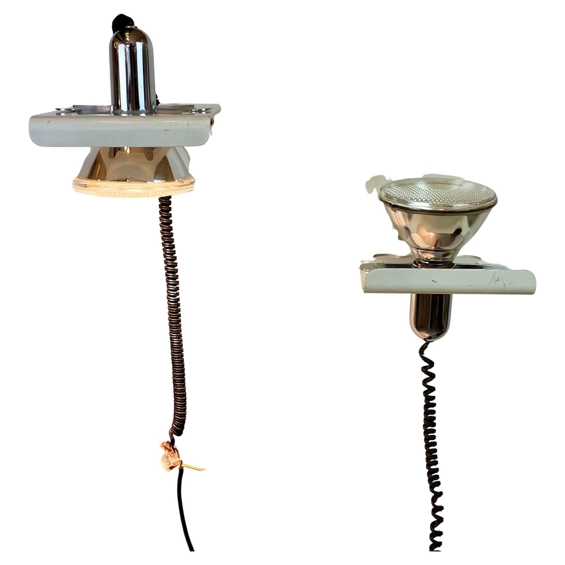Squadra, Wall Sconces by Ezio Didone for Valenti, 1970s For Sale