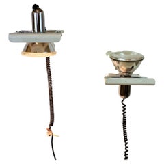 Squadra, Wall Sconces by Ezio Didone for Valenti, 1970s