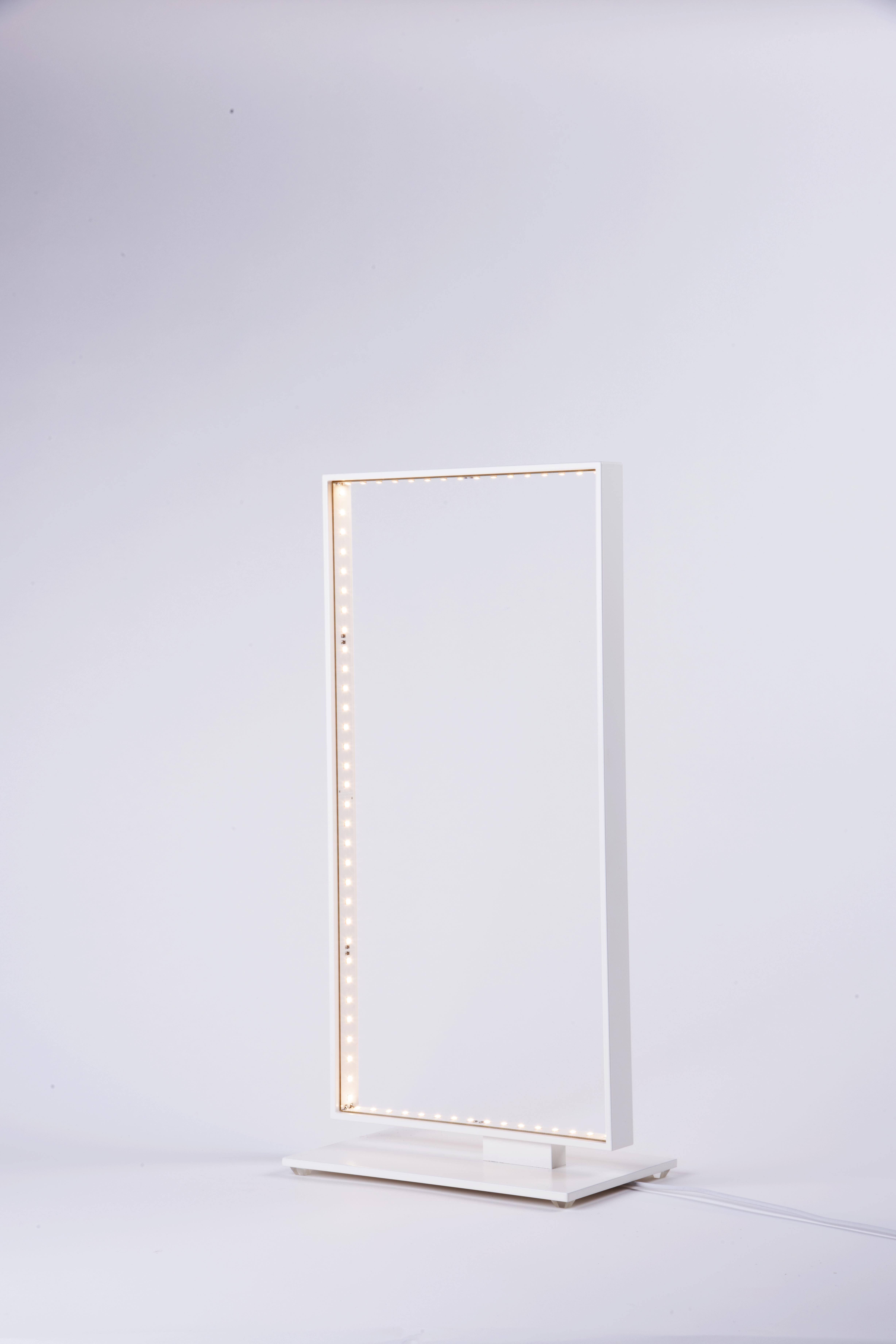 French Square 40/20 Table Lamp by Le Deun Luminaires For Sale