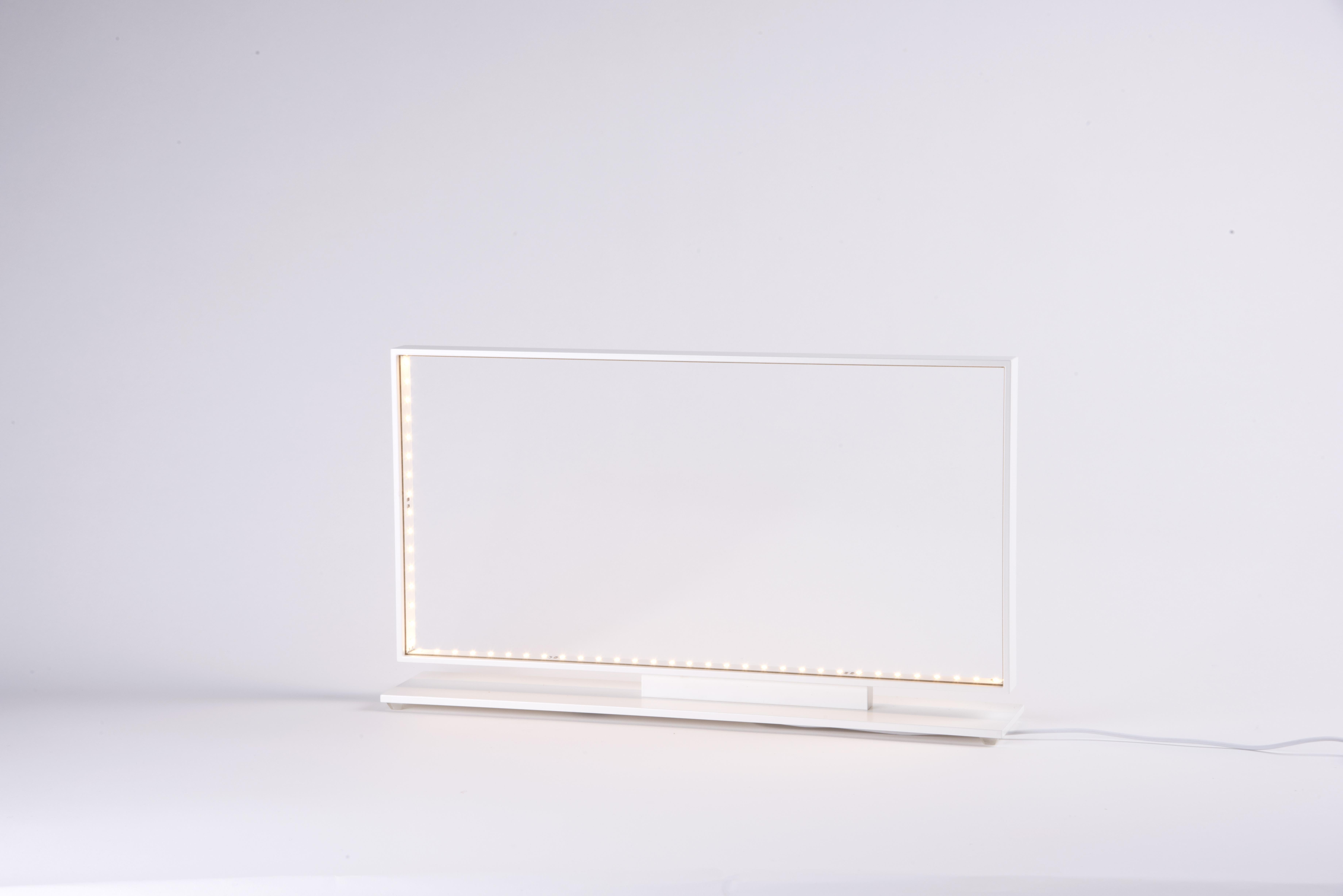 Square 40/20 Table Lamp by Le Deun Luminaires For Sale 2