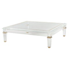 Square Acrylic Coffee Table