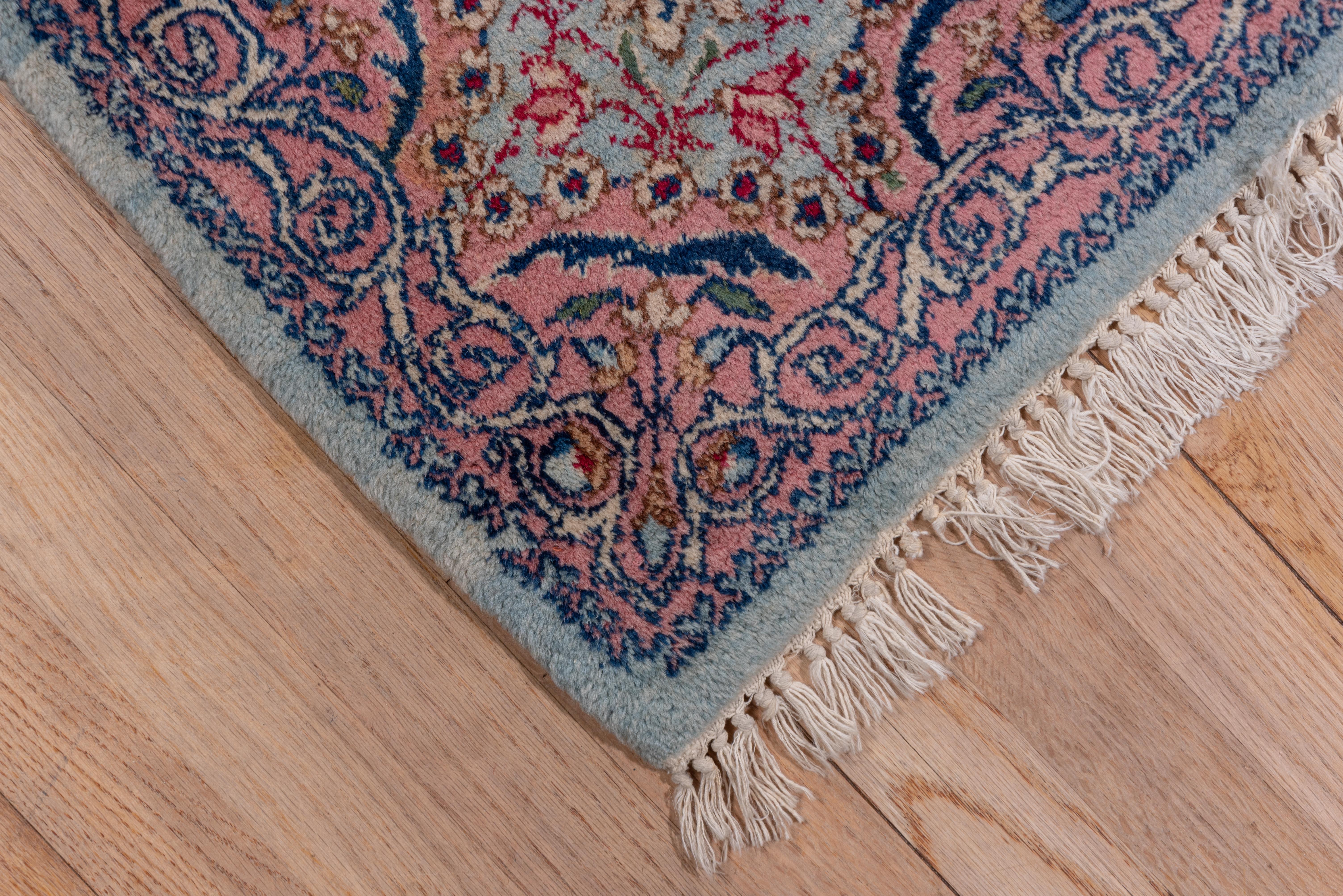 Persian Square Antique Kerman Carpet For Sale