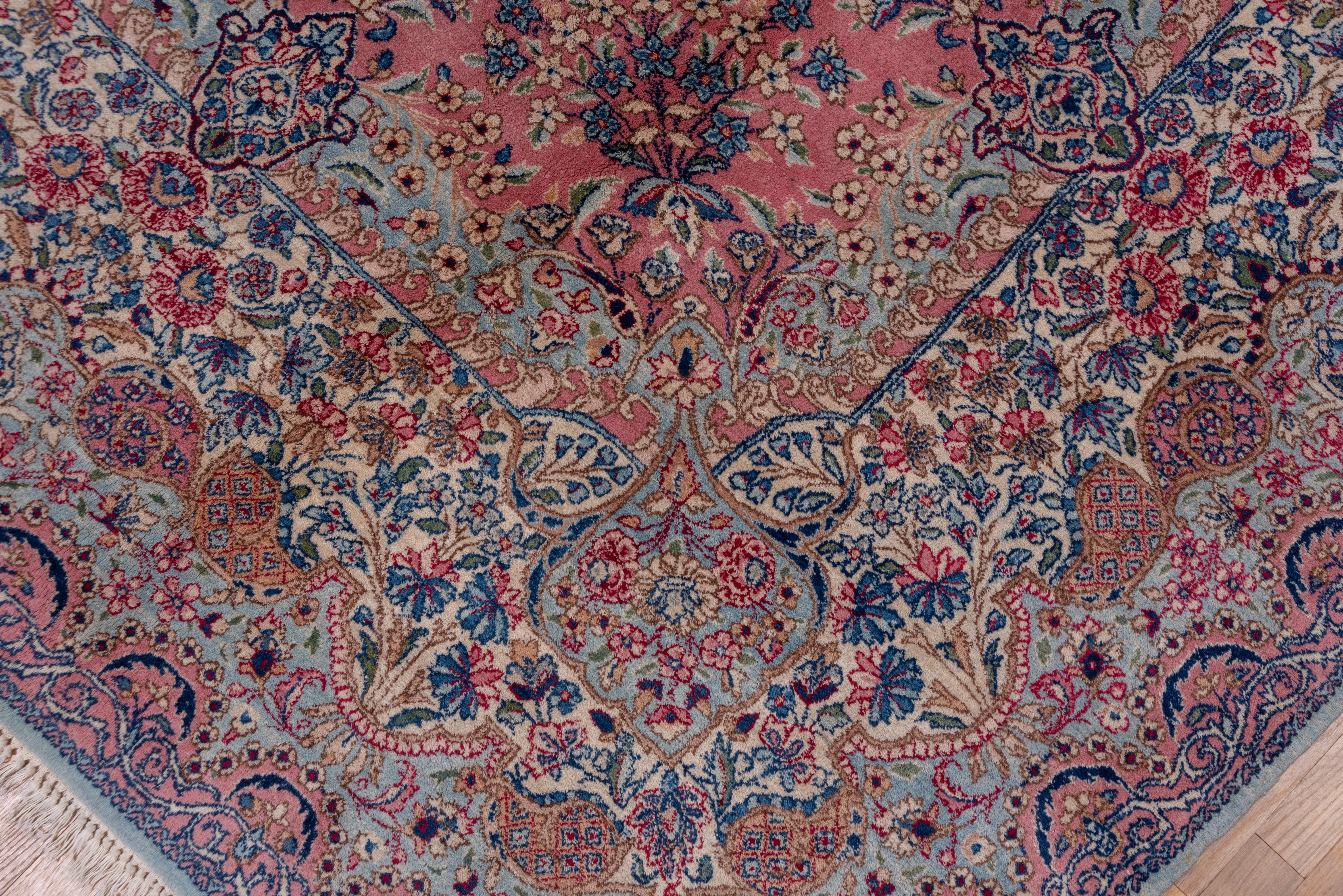 Square Antique Kerman Carpet For Sale 1