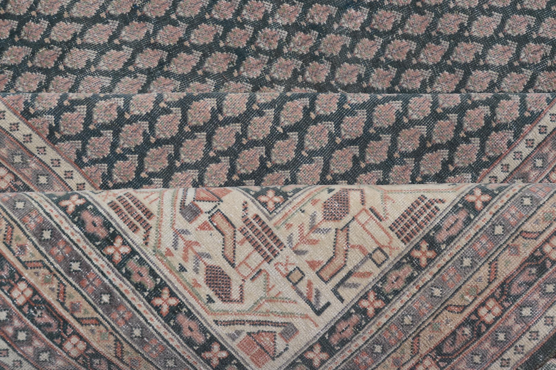 Tappeto Tabriz persiano antico quadrato  9' 9 x 10' in vendita 3