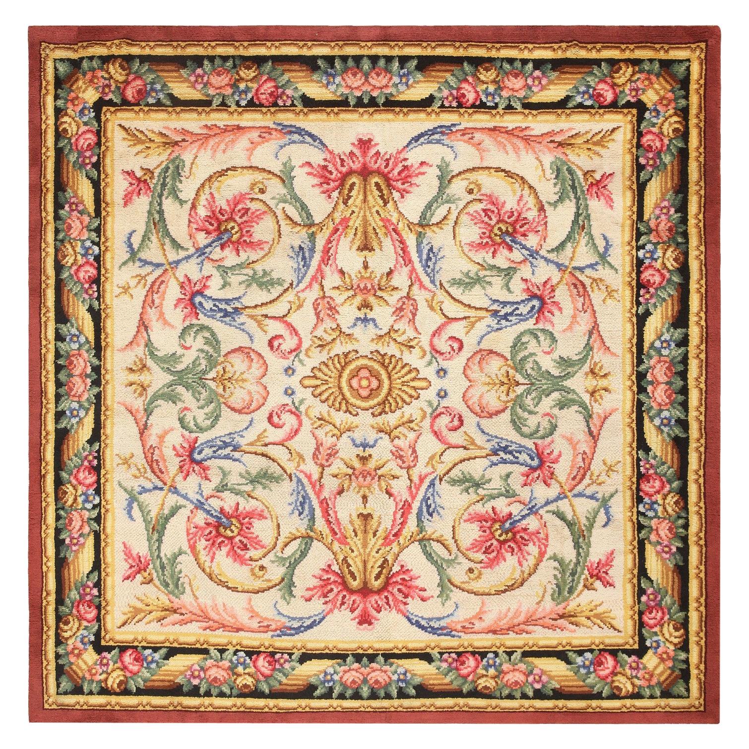 Antique Spanish Alpujarra Rug at 1stDibs
