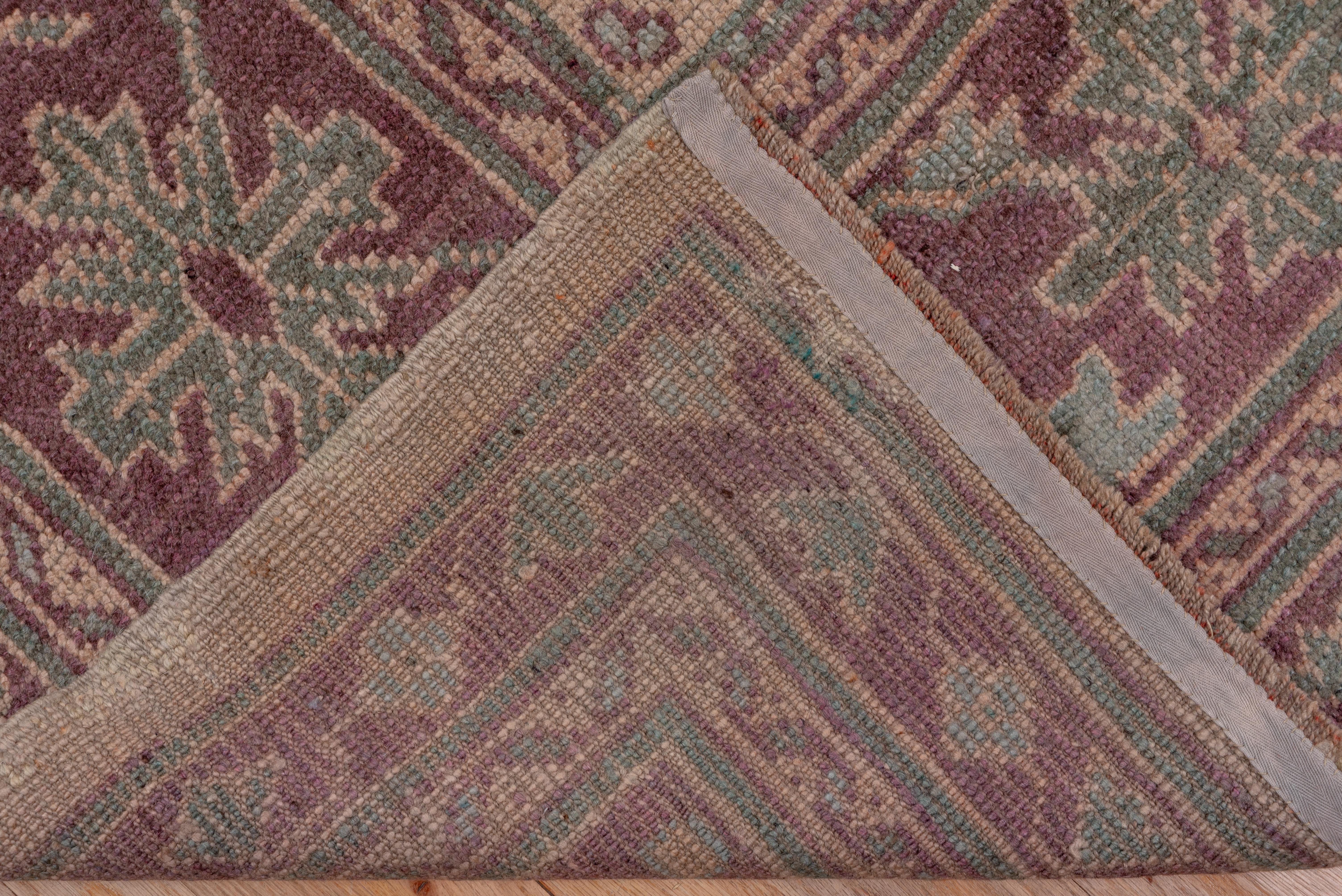 Square Antique Turkish Oushak Carpet For Sale 2