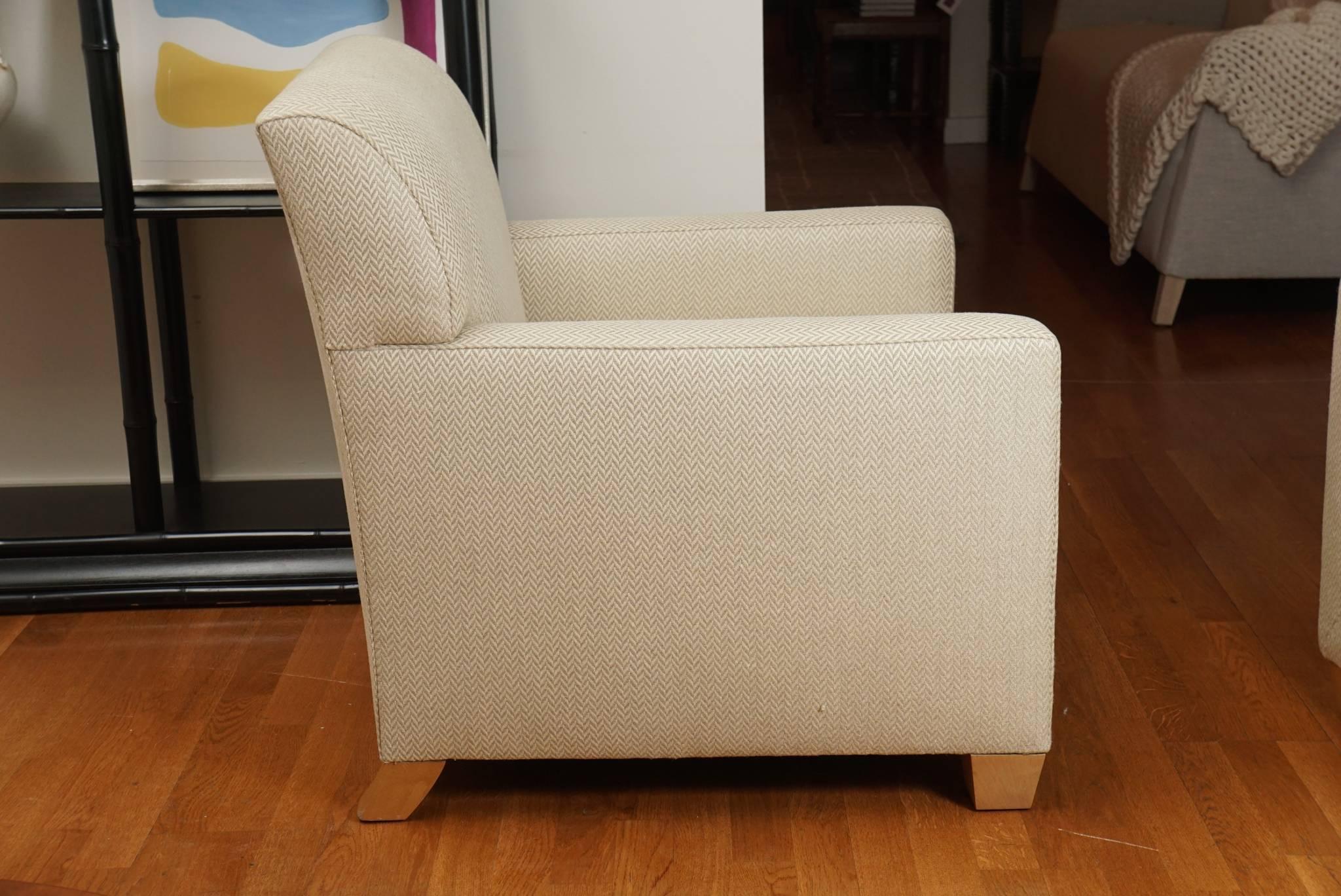 American Square Armchair For Sale