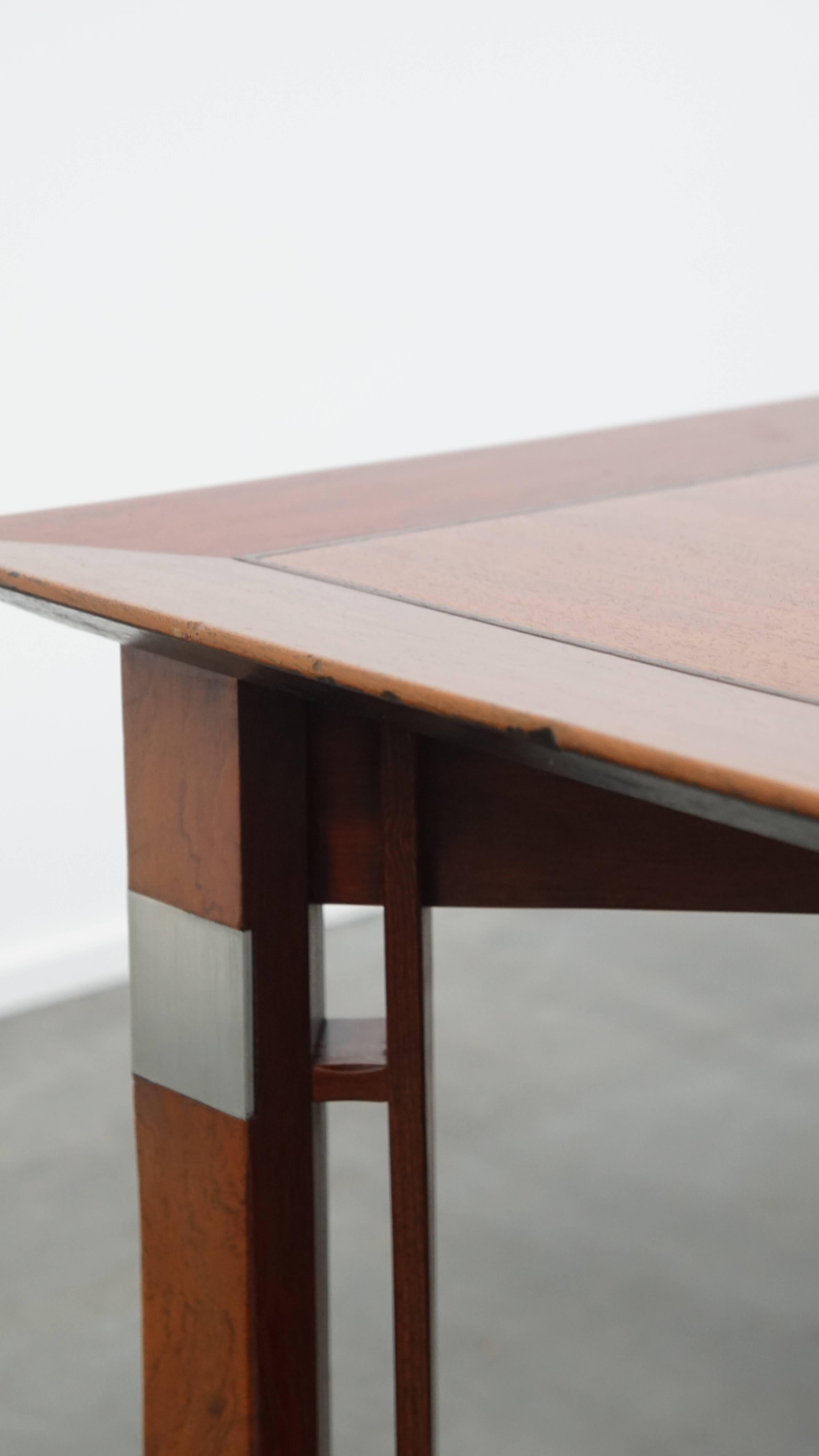 Square Art Deco coffee table by Schuitema from the Decoforma series For Sale 9