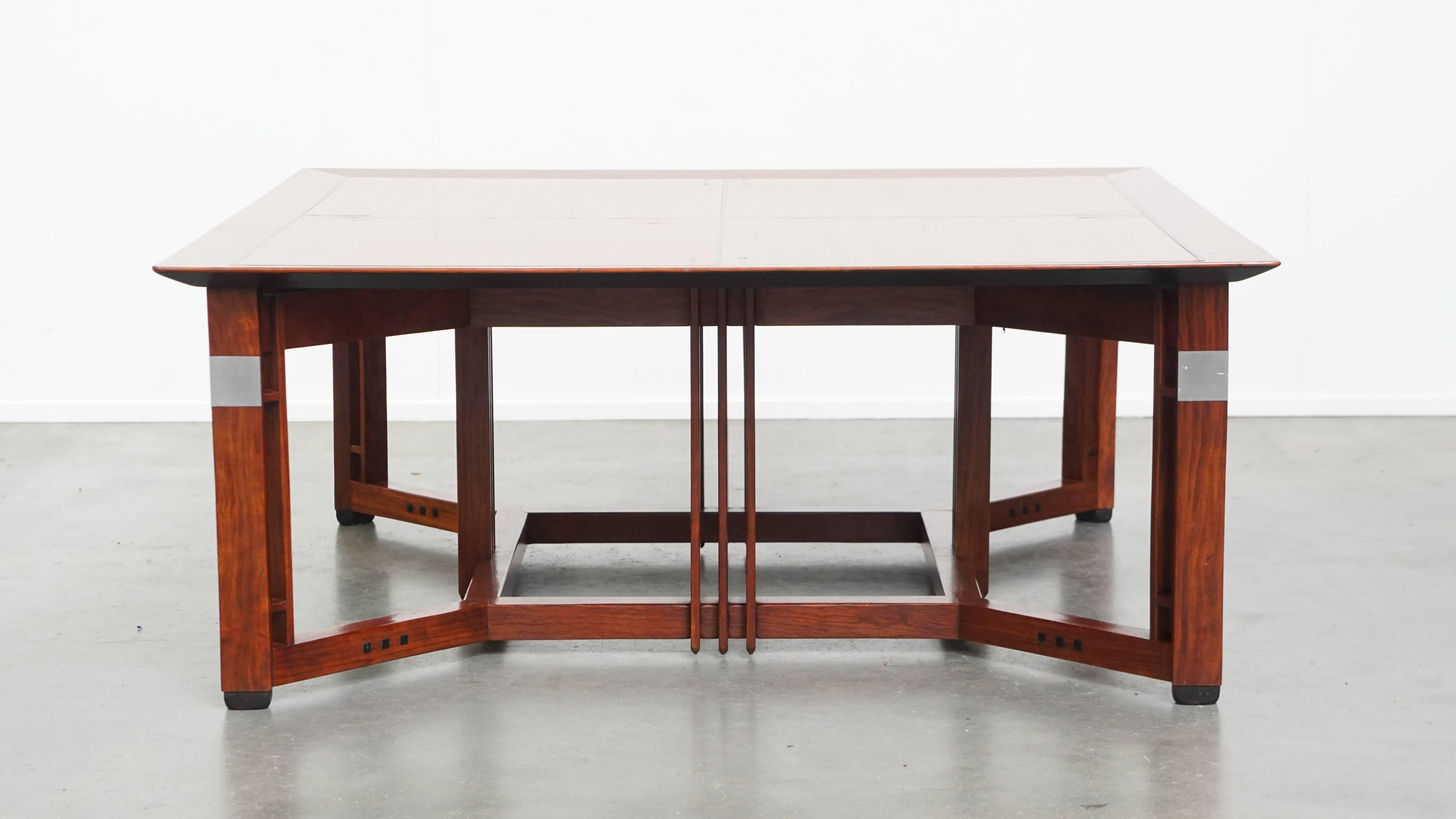 20th Century Square Art Deco coffee table by Schuitema from the Decoforma series For Sale