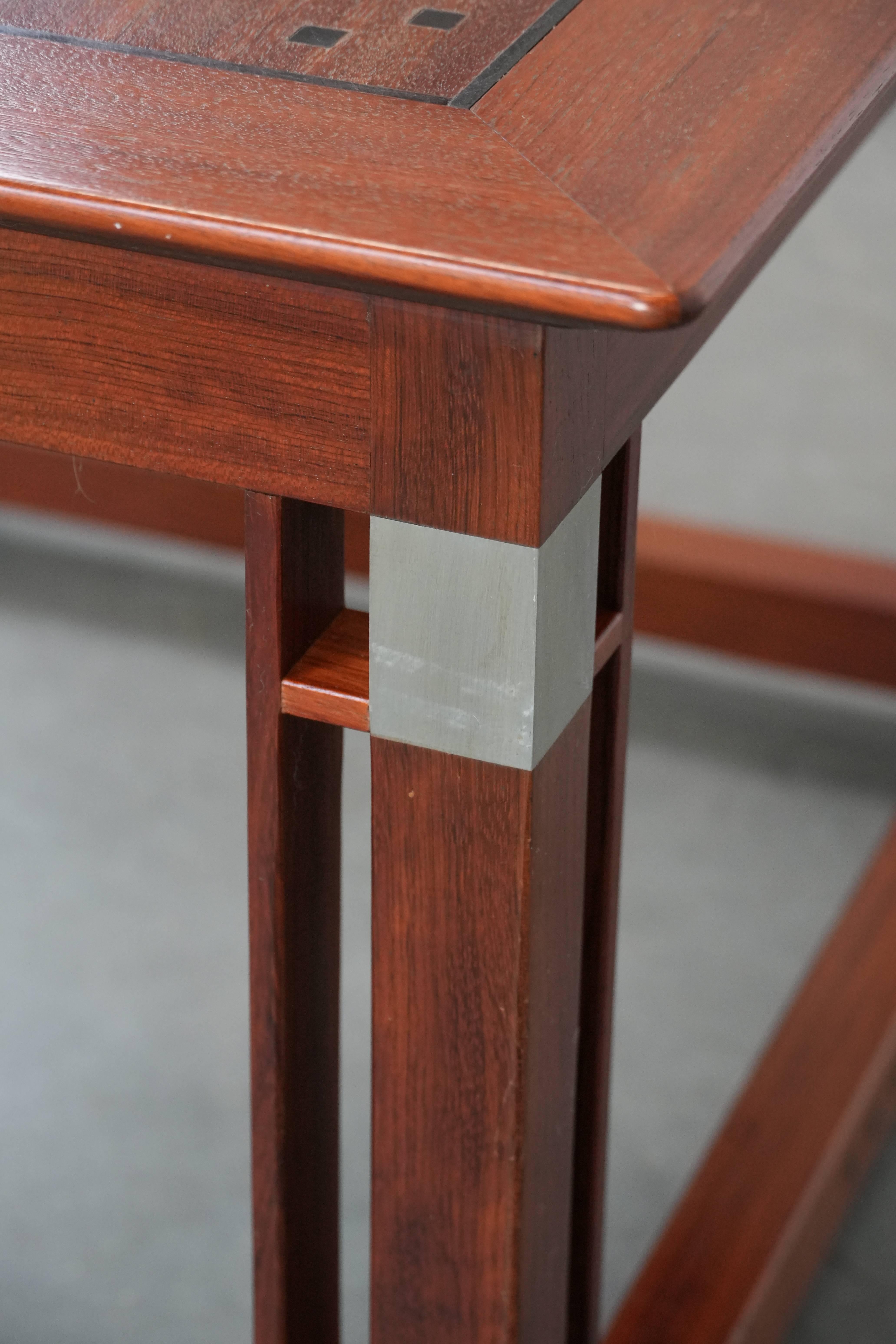 Square Art Deco design side/coffee table en vente 4