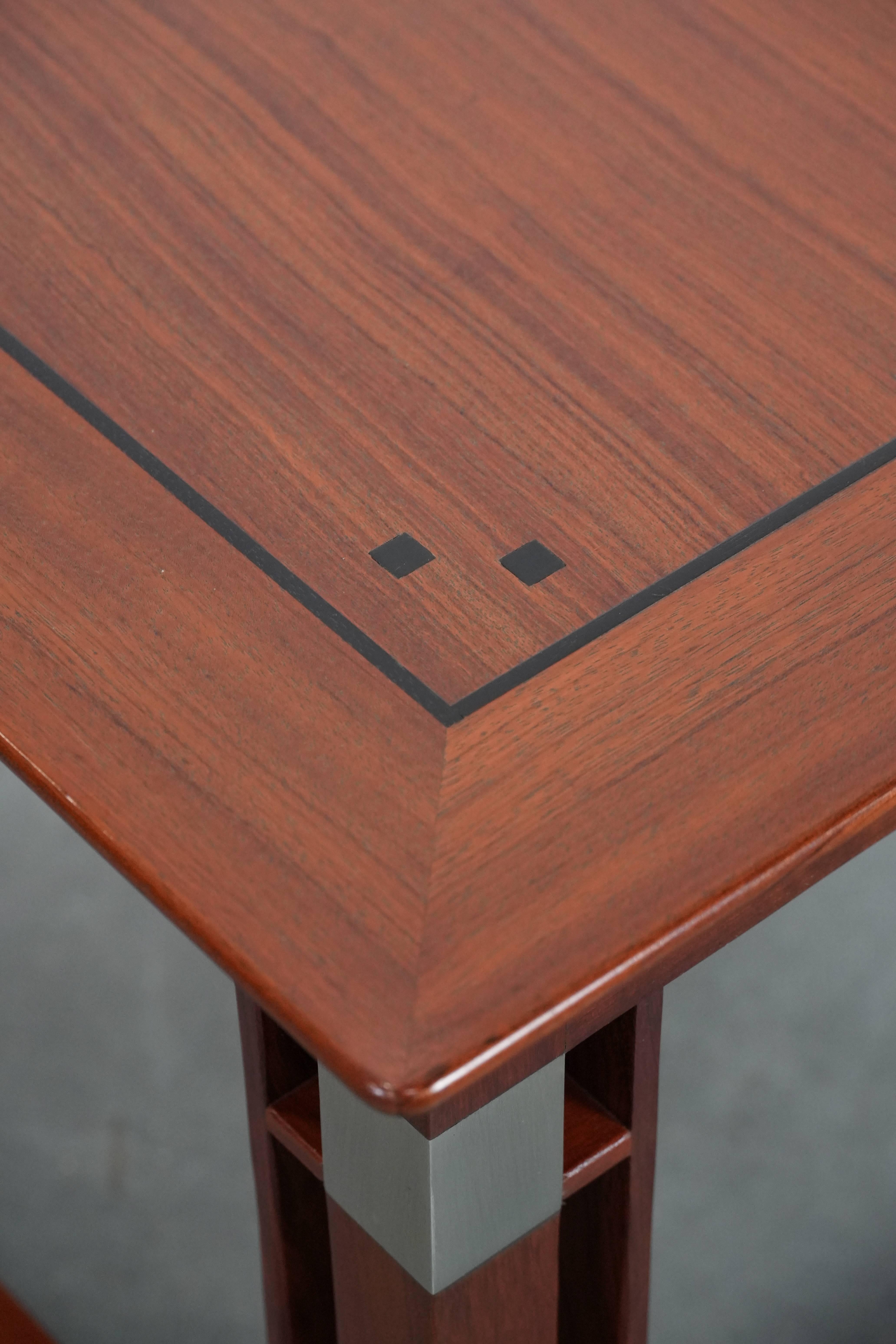 Square Art Deco design side/coffee table en vente 5