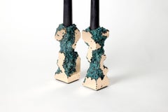 Candelero Base Cuadrada - Candeleros de bronce macizo fundido y pulido