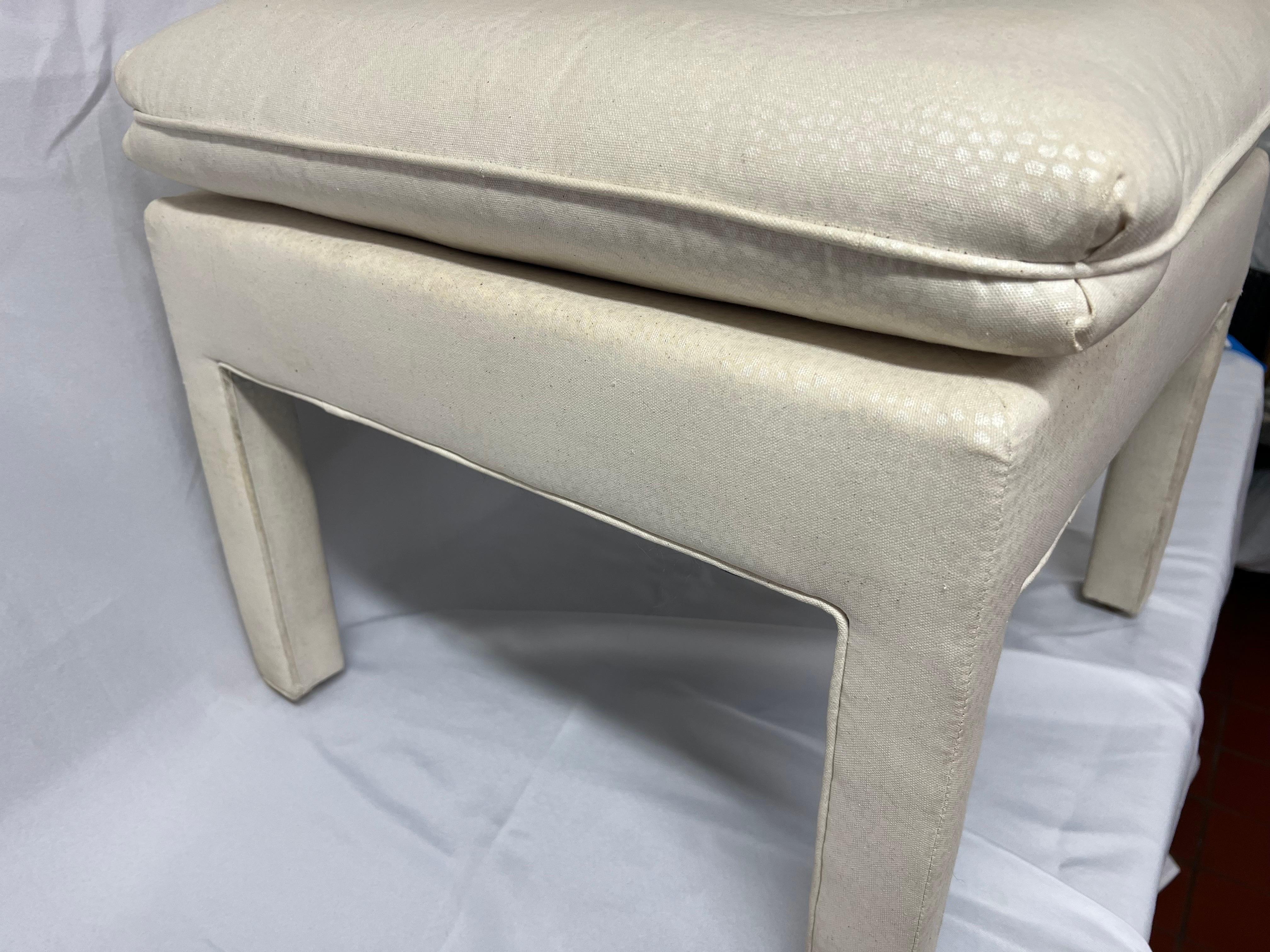 Square Billy Baldwin Pillow Top Ottoman For Sale 10