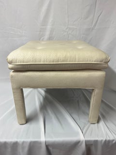 Square Billy Baldwin Pillow Top Ottoman