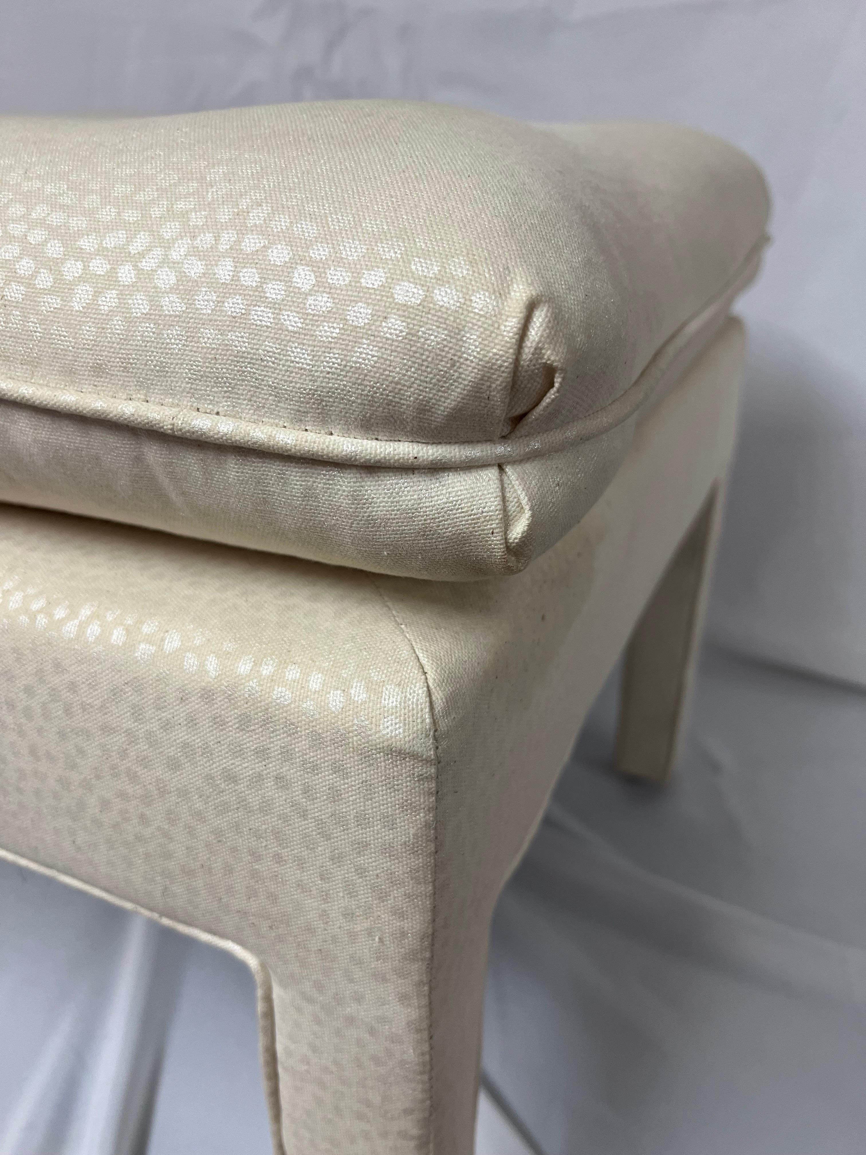Square Billy Baldwin Pillow Top Ottoman For Sale 3