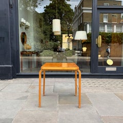 Square Birch Table by Alvar Aalto
