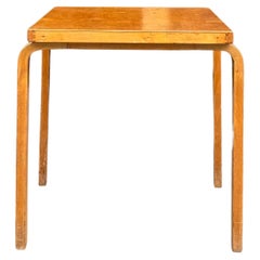 Vintage Square Birch Table by Alvar Aalto