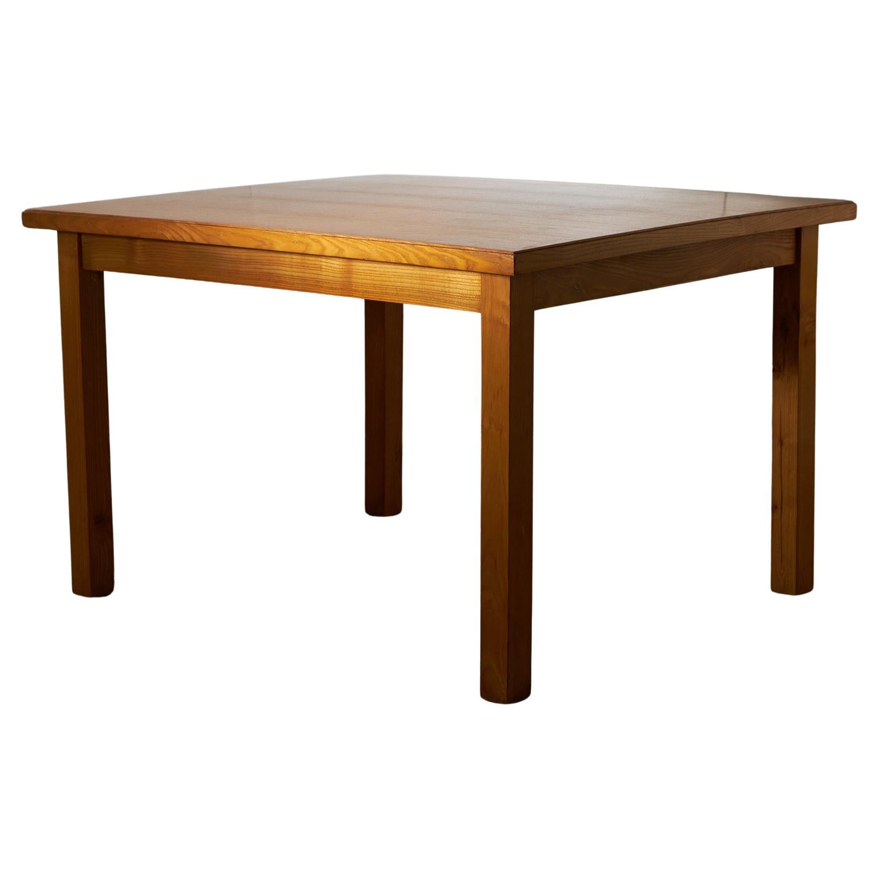 Square Birch Table