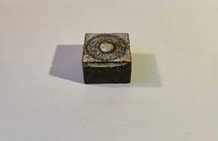Square Brutalist Stoneware Trinket by Sejer Keramik, Denmark, 1970s