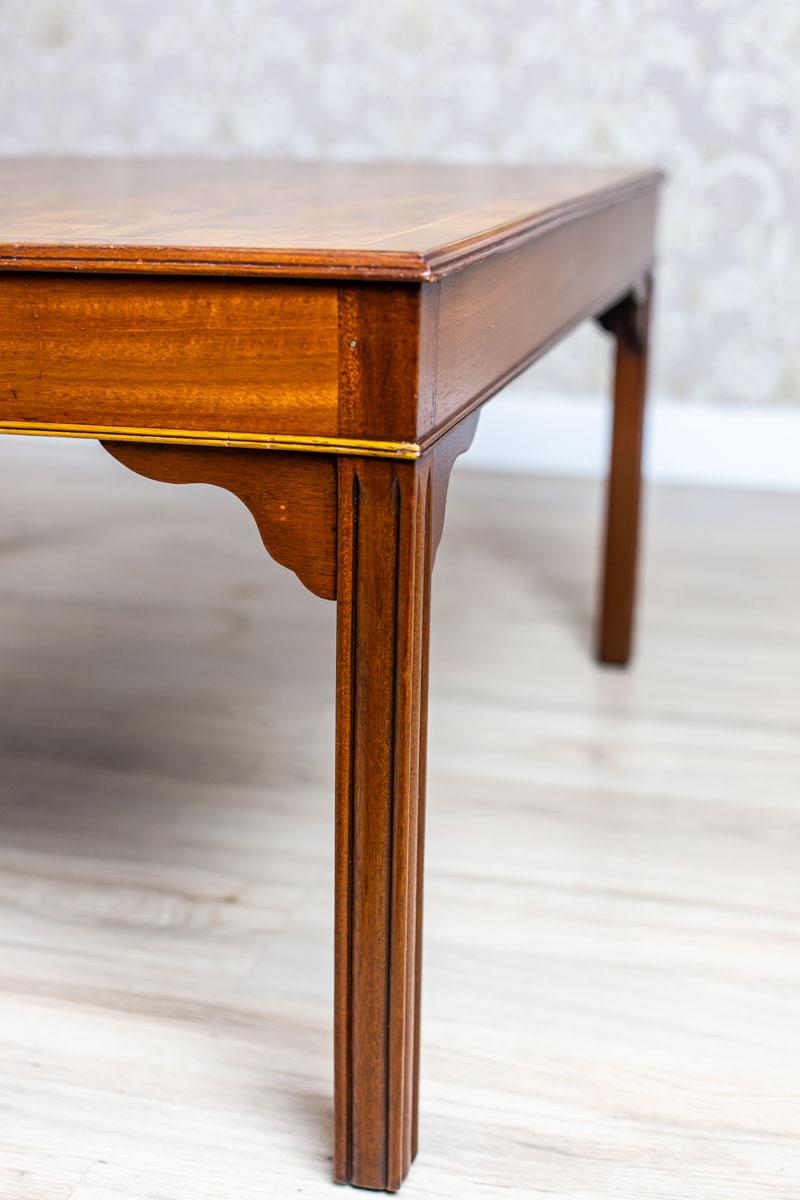 Square Center Table, circa 1970 In Good Condition In Opole, PL