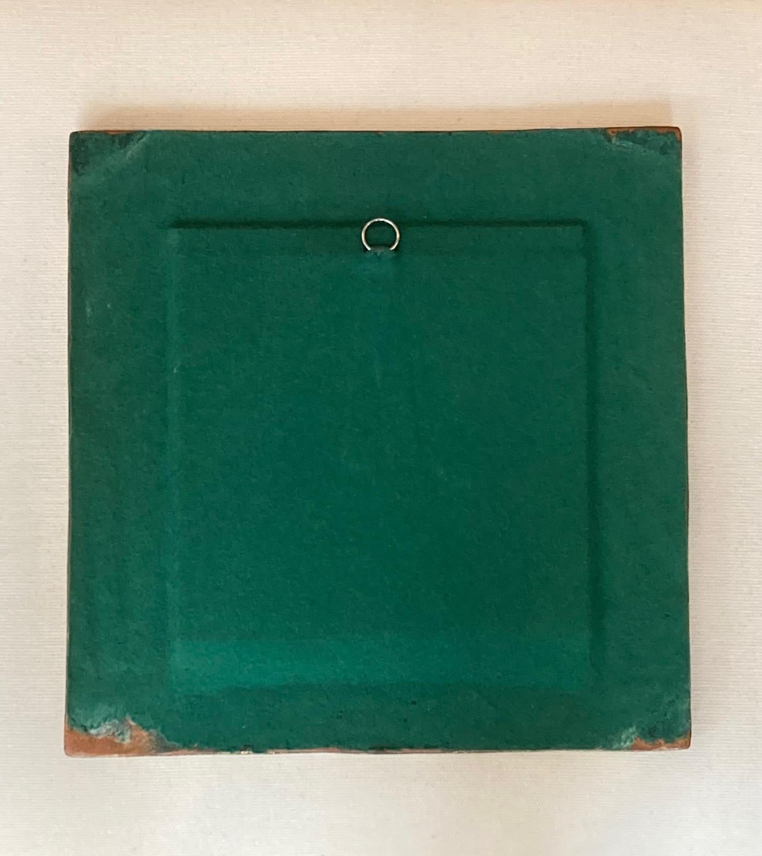 Square Ceramic Mirror by Mithé Espelt 3