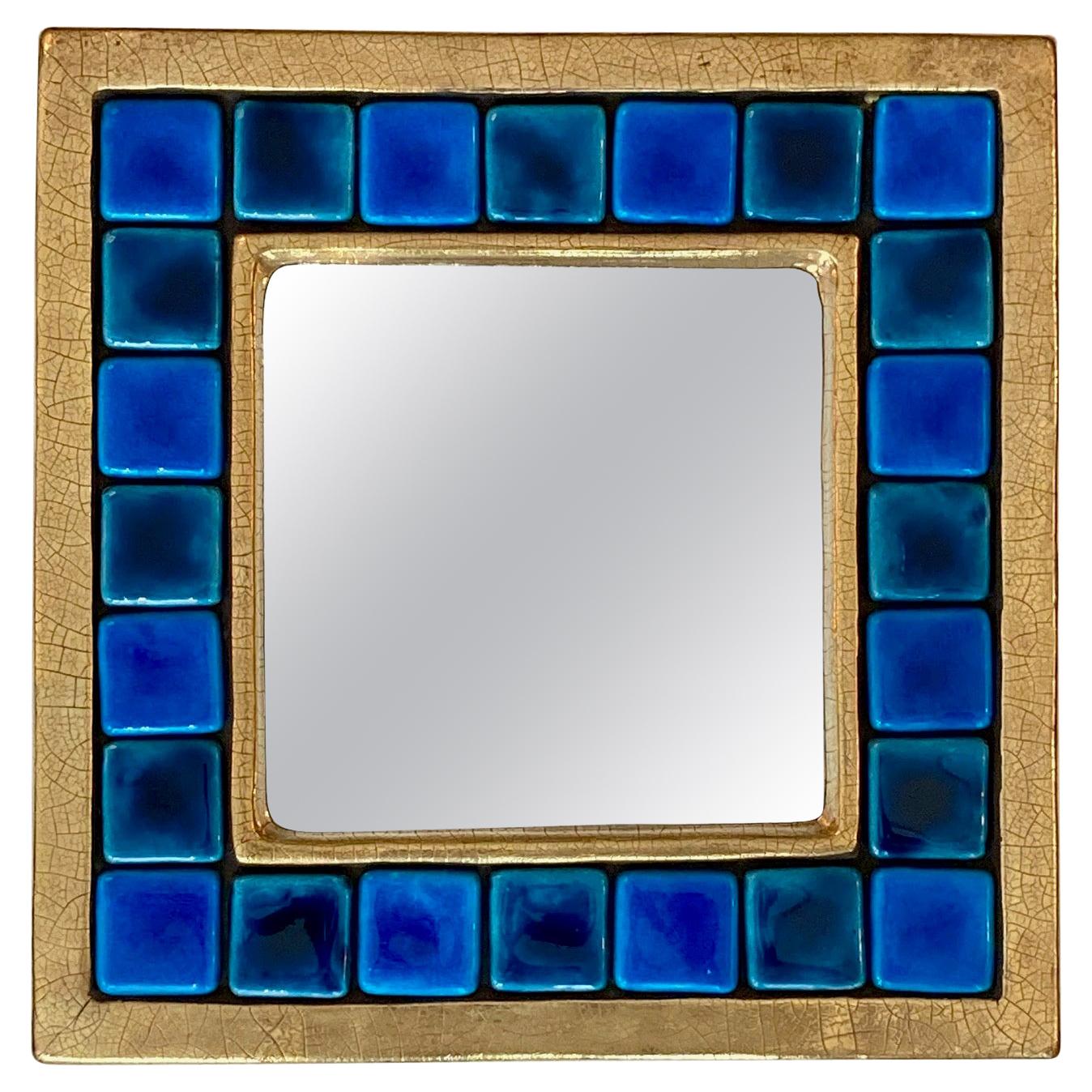 Square Ceramic Mirror by Mithé Espelt