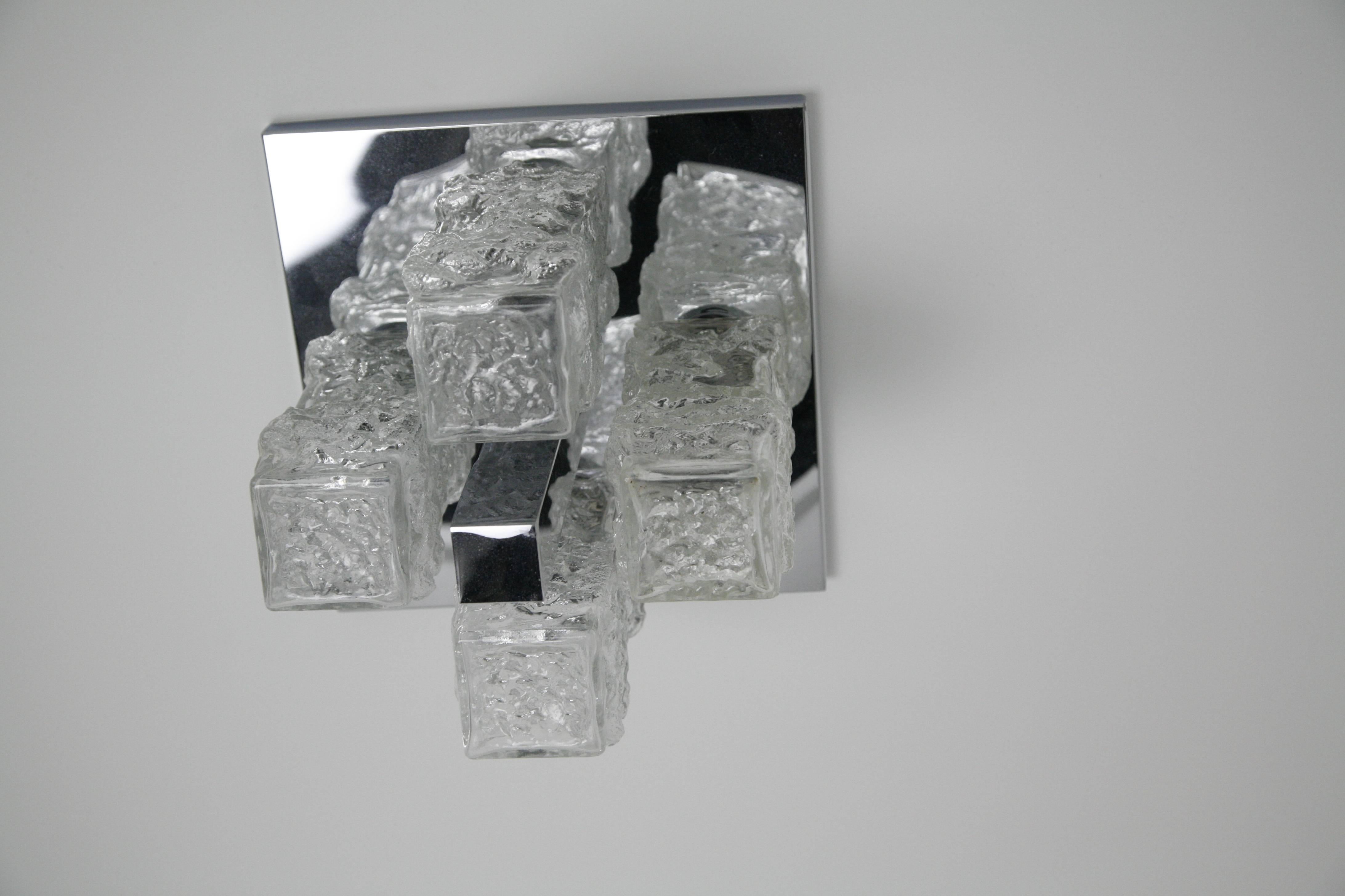 Moulage Monture encastrée Kalmar carrée, Autriche, 1970 en vente