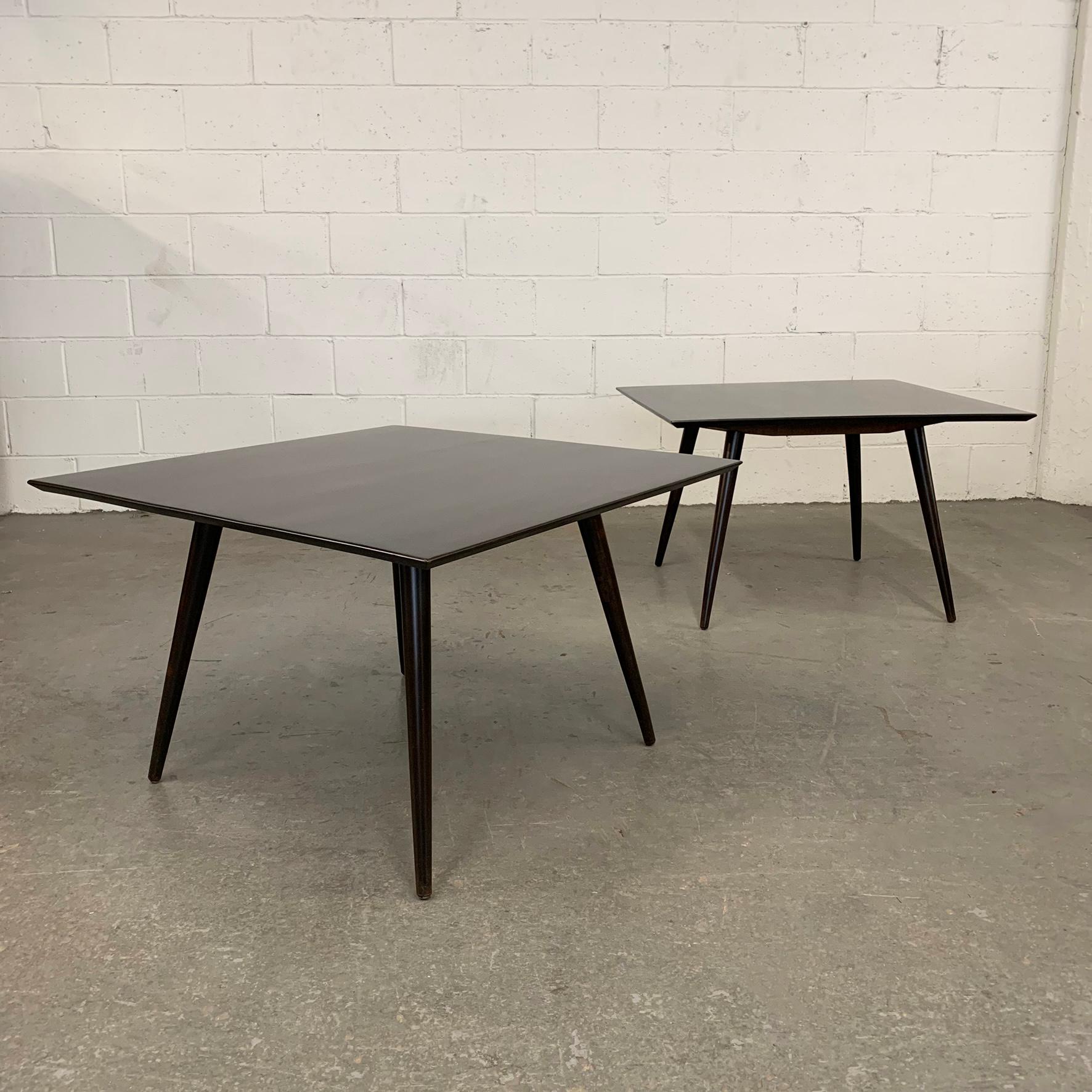 Mid-Century Modern Square Coffee Side Tables by Paul McCobb Planner Group for Winchendon For Sale