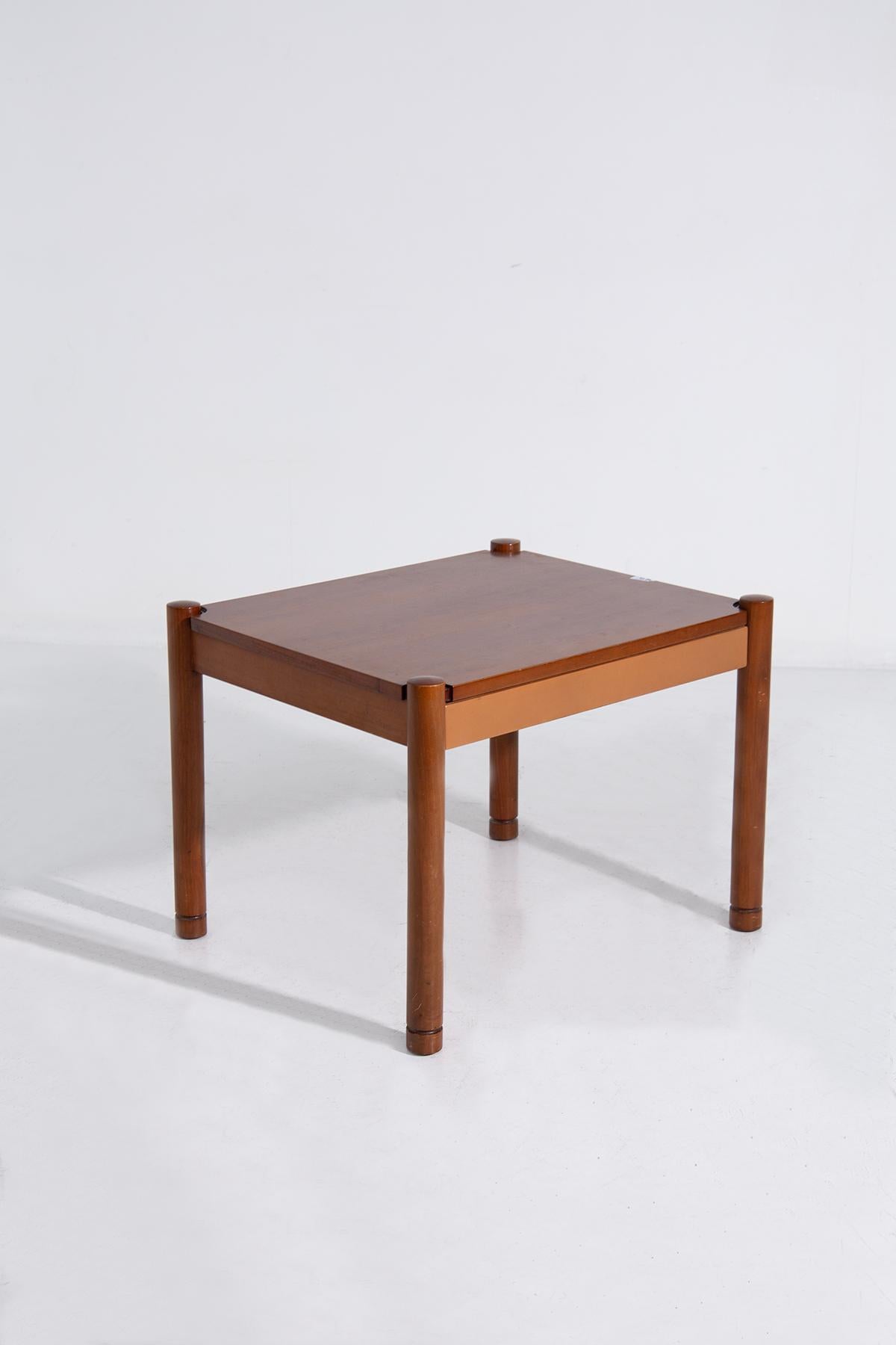 Mid-Century Modern Square coffee table by Eugenio Gerli For Borsani For Sale