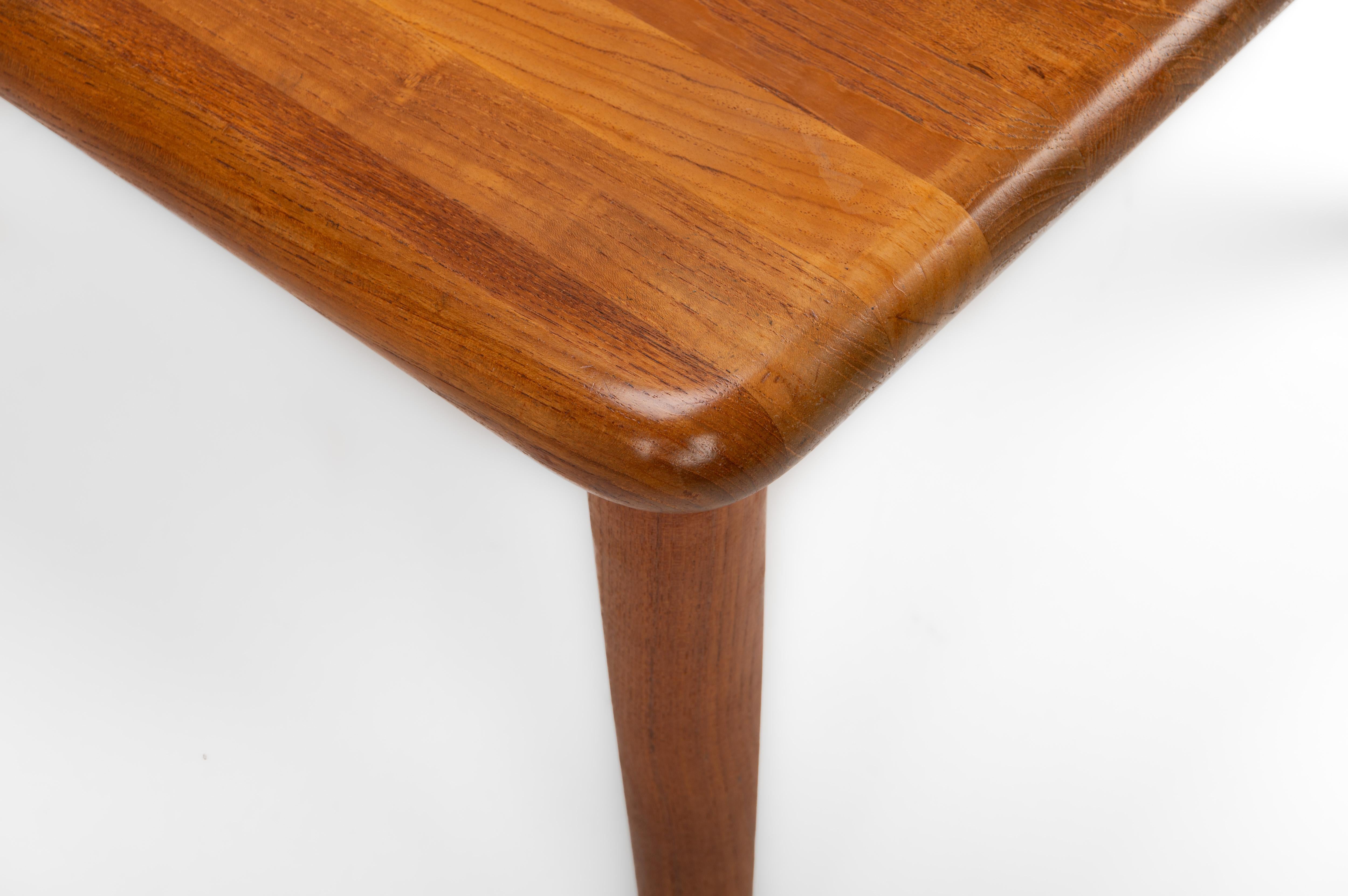 Danois Table basse carrée par Glostrup Møbelfabrik en vente