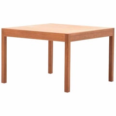 Square Coffee Table by Hans J. Wegner in Teak Wood, 1960s, Denmark