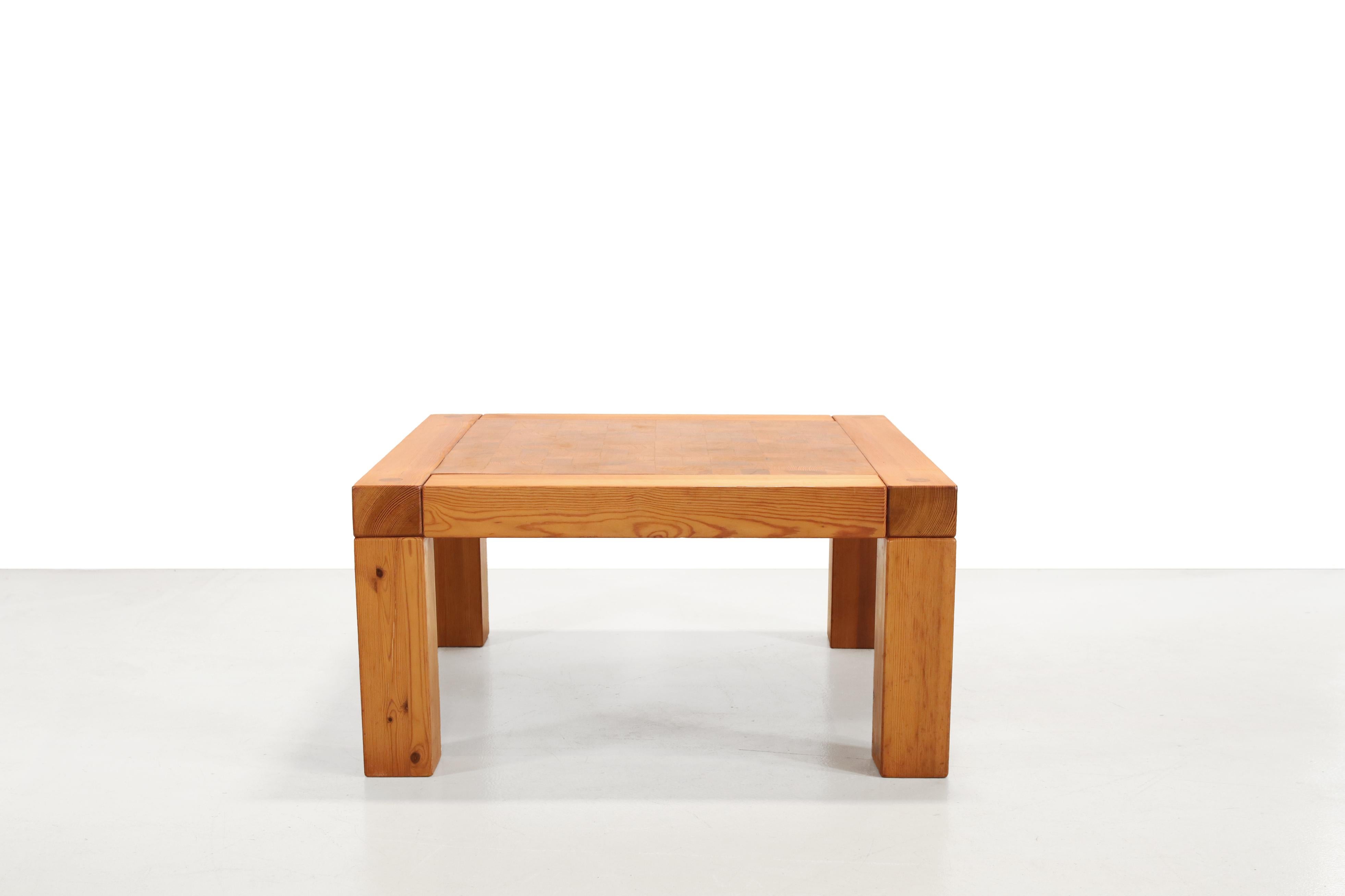 Mesa baja cuadrada de Jacob Kielland-Brandt Sueco en venta