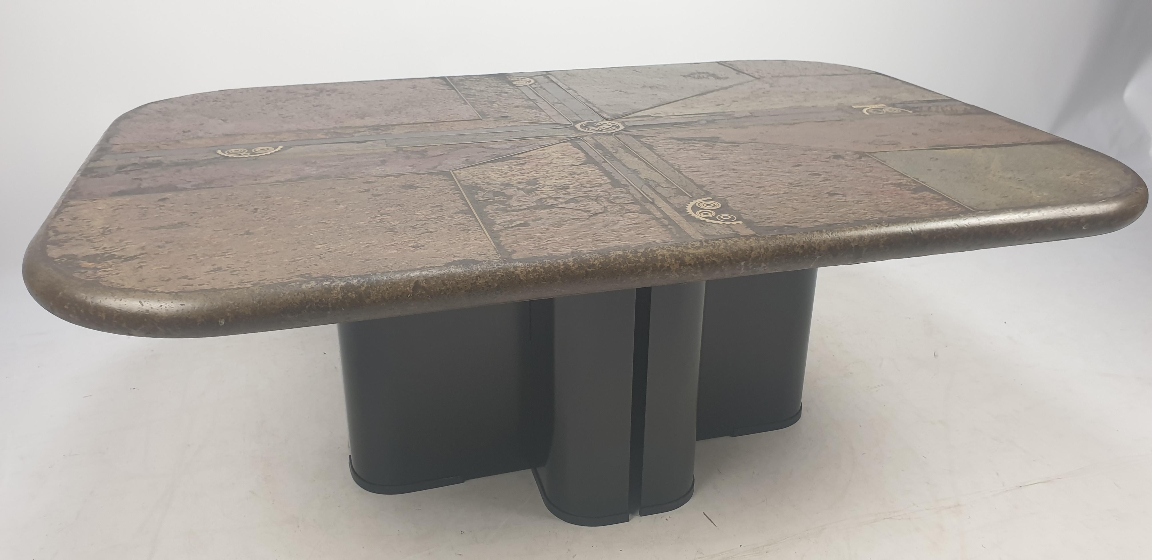 Late 20th Century Square Coffee Table by Marcus Kingma, 1991