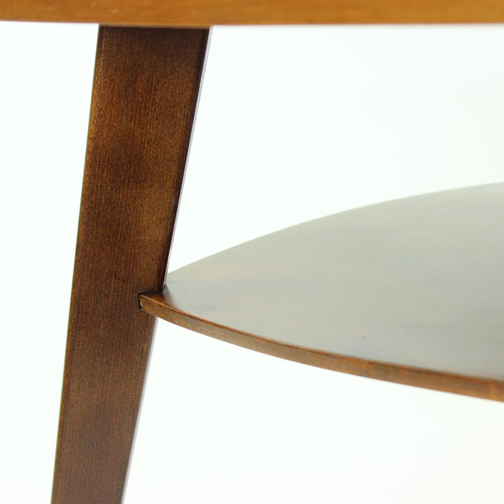 20th Century Square Coffee Table by Mier, Czechoslovakia, 1960s For Sale