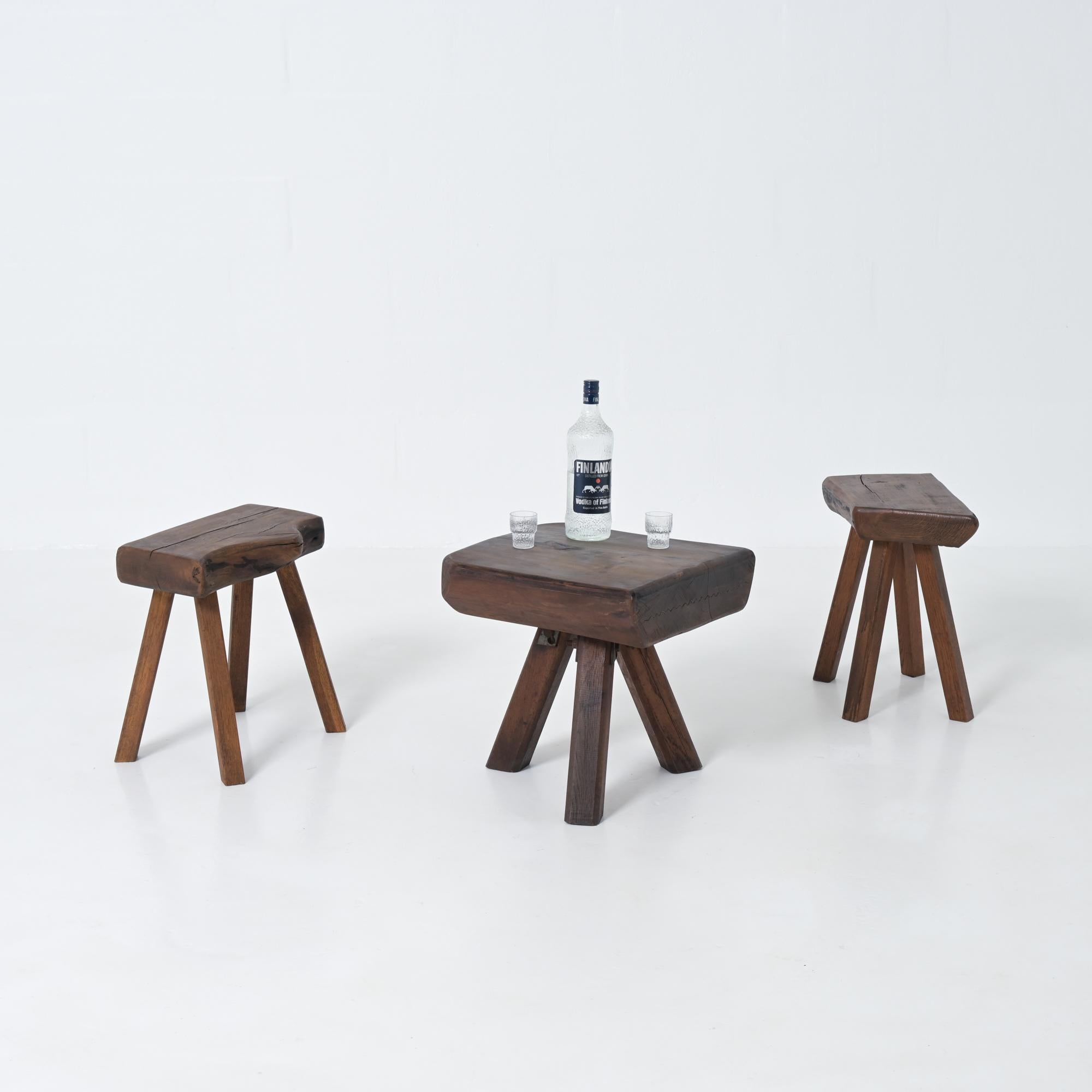 Square Coffee Table by Mobichalet Bon état - En vente à Vlimmeren, BE