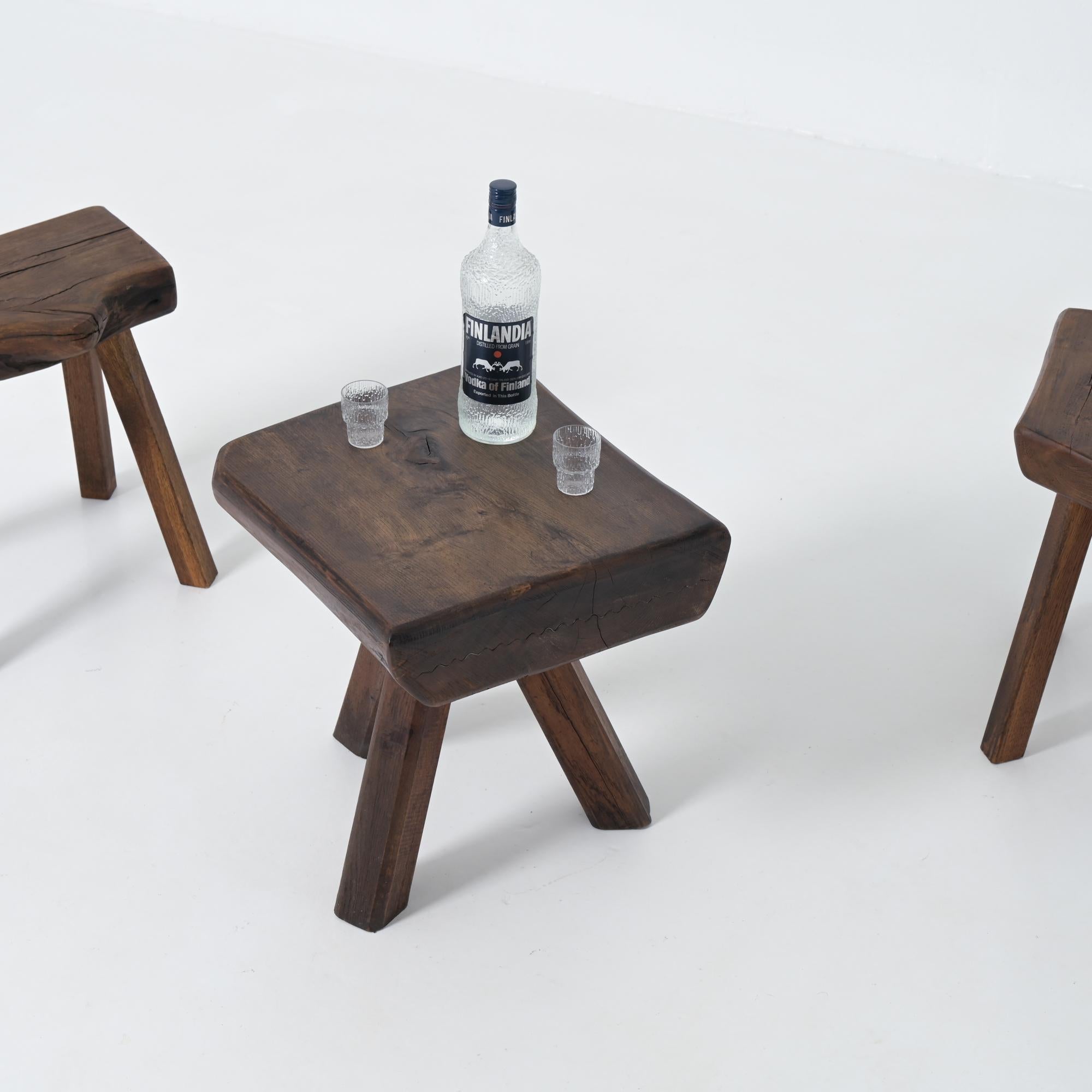 Chêne Square Coffee Table by Mobichalet en vente