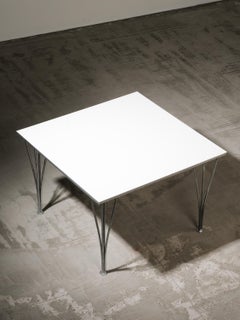 Square Coffee Table By Piet Hein & Bruno Mathsson For Fritz Hansen