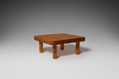 Square Coffee Table in Solid Pine