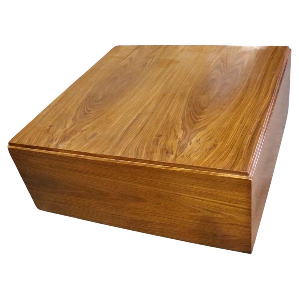 Square Coffee Table In Teak For Sale