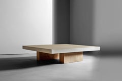 Quadratischer Couchtisch aus massivem Eichenholz von Nono Furniture