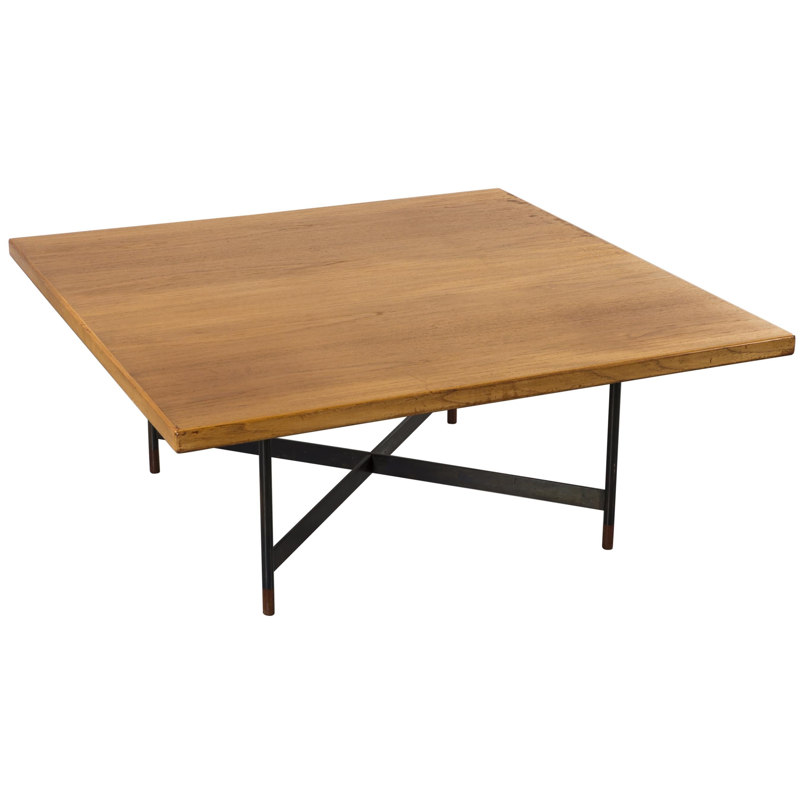 Square Coffee Table Model FJ57 by Finn Juhl, Vodder Edition