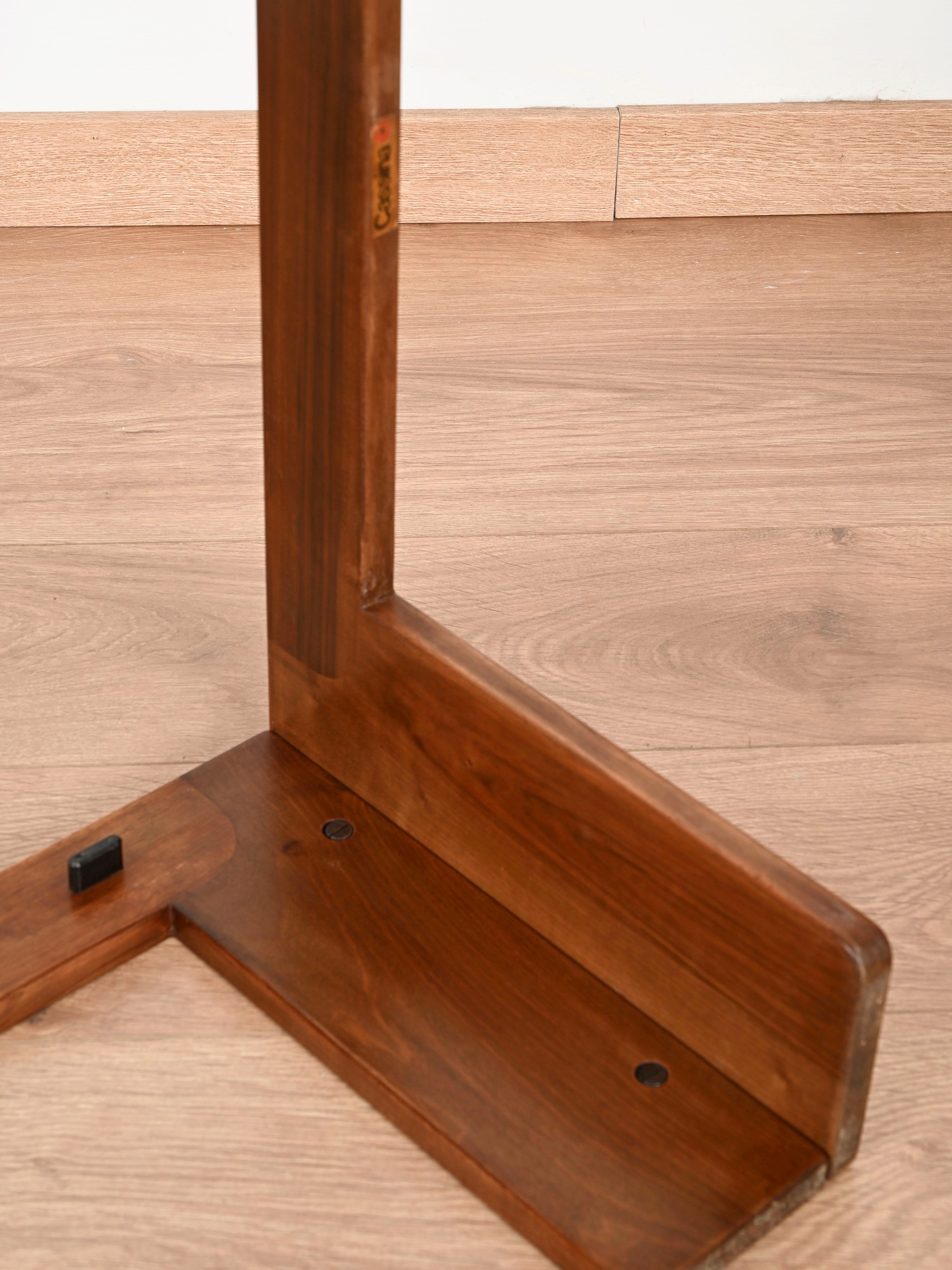 Quadratischer Couchtisch, signiert von Afra und Tobia Scarpa für Cassina, Italien 1960er Jahre im Angebot 3