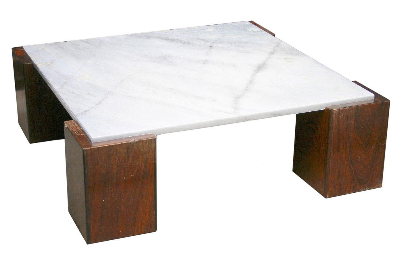 square marble top coffee table