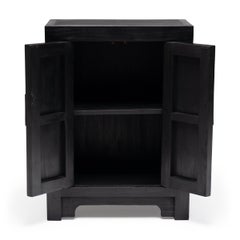 Square Corner Chinese Locking Cabinet
